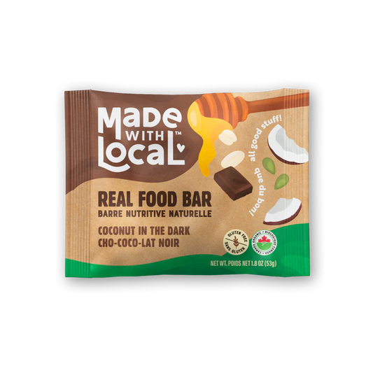 Made with Local Coconut in the Dark Real Food Bar 53gm