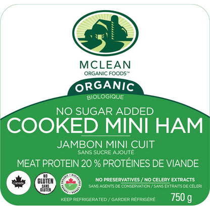 McLean Organic Mini Ham Nugget 750gm