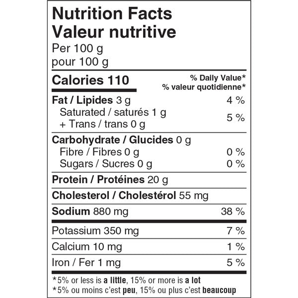 McLean Organic Mini Ham Nugget 750gm