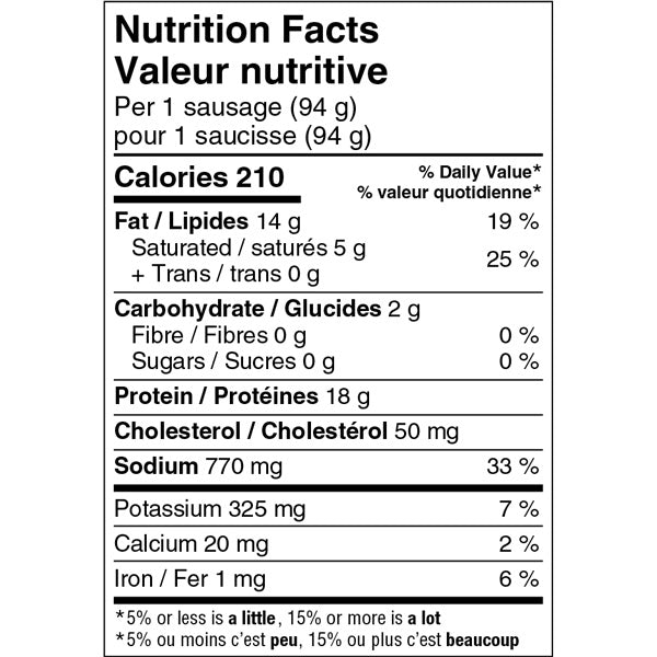 McLean Organic Pork Bavarian Smokie 375gm