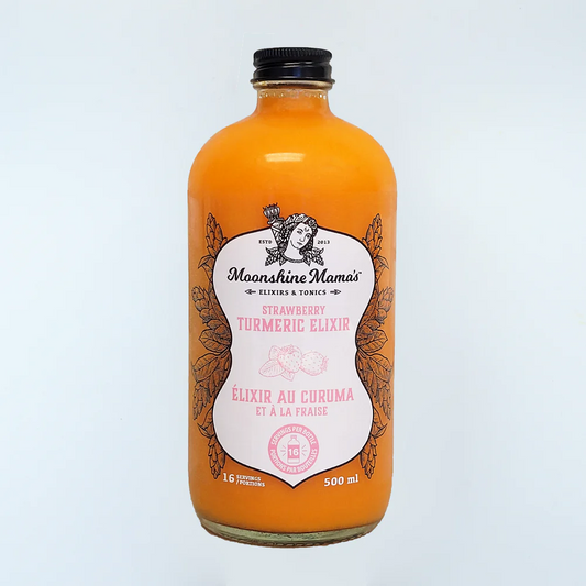 Moonshine Mama Strawberry Turmeric Elixir Mix 500ml