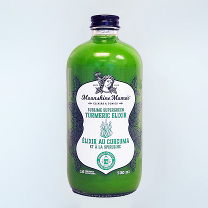Moonshine Mama Sublime Supergreen Turmeric 500ml