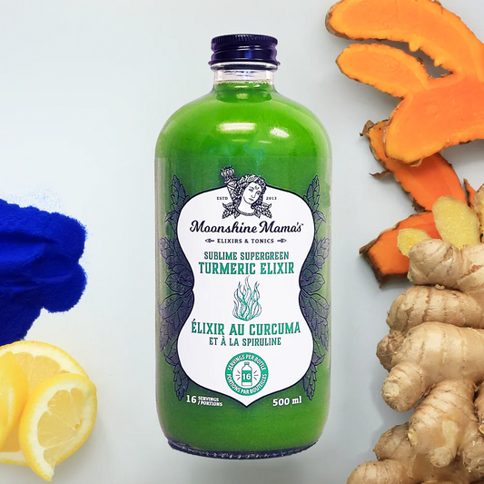 Moonshine Mama Sublime Supergreen Turmeric 500ml