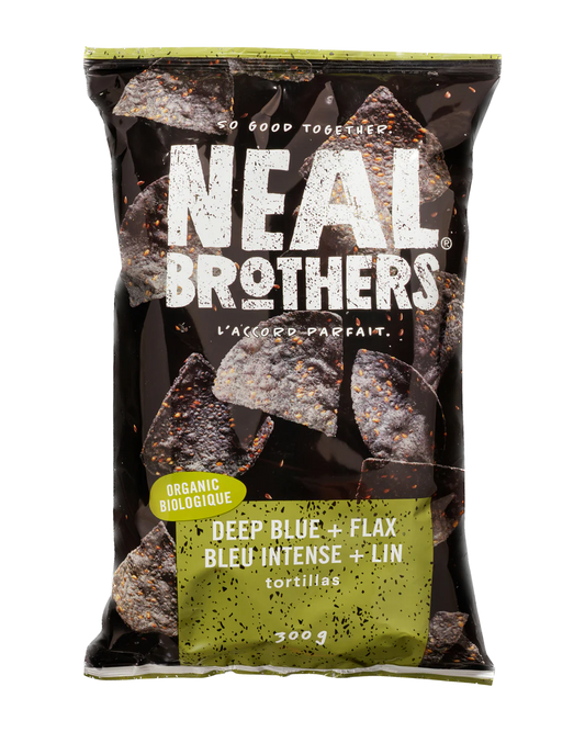 Neal Brothers Organic Deep Blue with Flax Tortillas 300gm