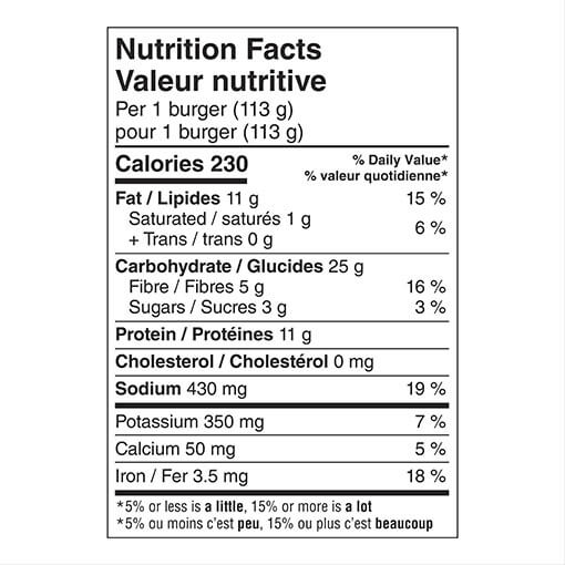 Gardein Supreme Falafel Burger 226gm