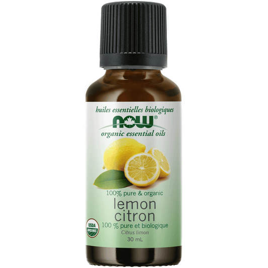 Now Organic Lemon Essential Oil 30ml