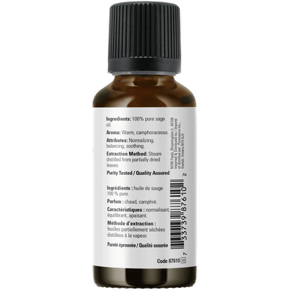 NOW Sage Essential Oil 30ml
