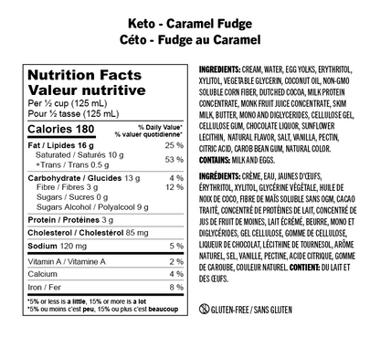 Enlightened Keto Caramel Fudge Ice Cream 473ml