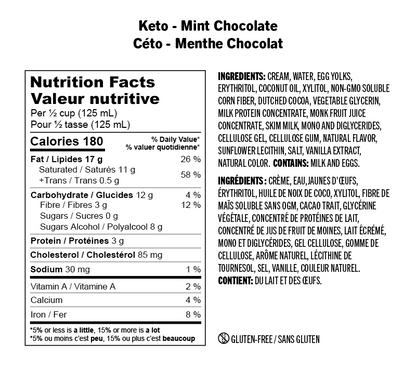 Enlightened Keto Mint Chocolate Ice Cream 473ml