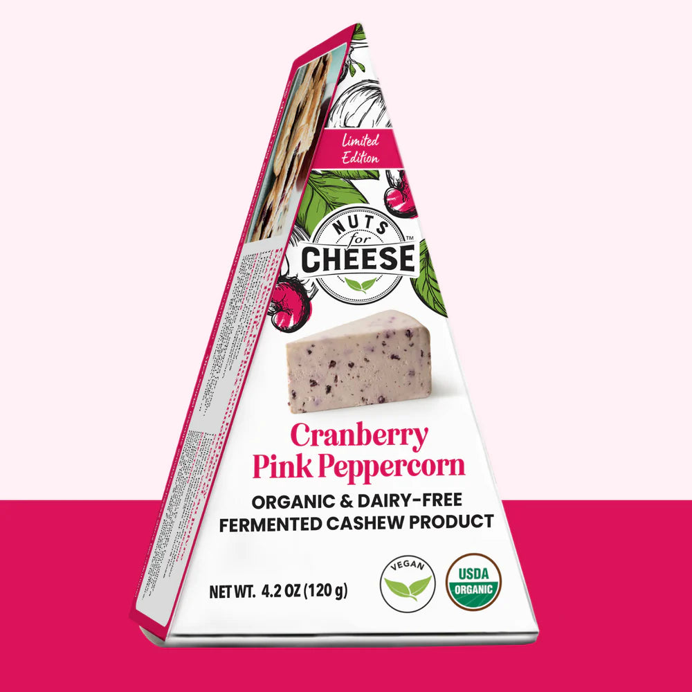 Nuts for Cheese Cranberry Pink Peppercorn 120g