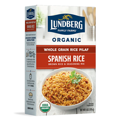 Lundberg Whole Grain Spanish Rice & Seasoning Mix 170g