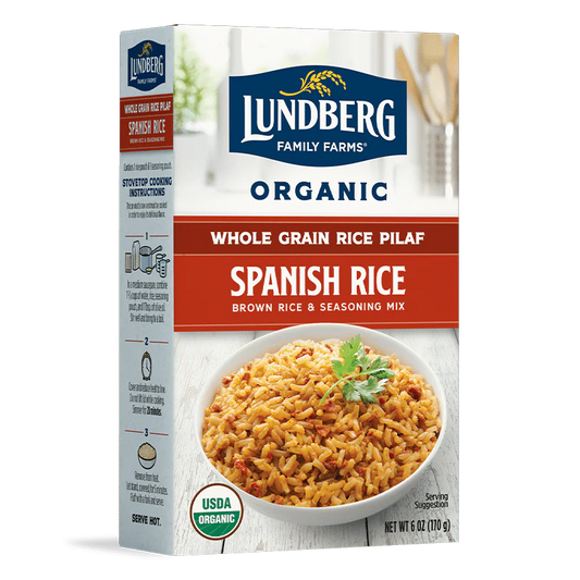 Lundberg Whole Grain Spanish Rice & Seasoning Mix 170g