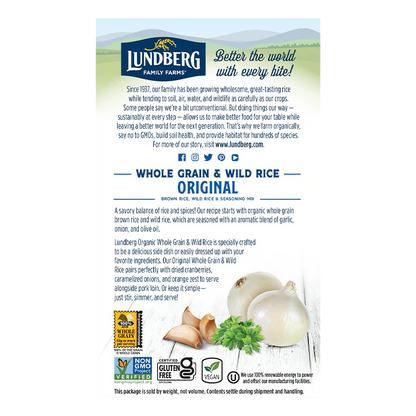 Lundberg Whole Grain Rice and Wild Rice Original