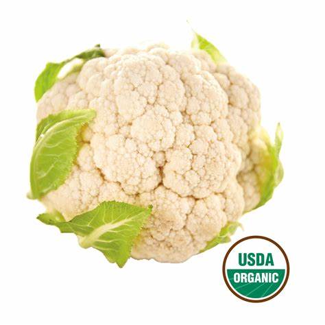 Organic Wrapped Cauliflower each