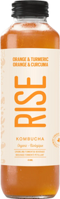 Rise Orange & Turmeric Classic Kombucha 414ml