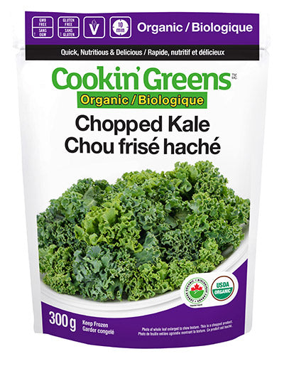 Cookin' Greens Organic Chopped Kale 500g