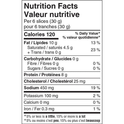 McLean Organic Sliced Cervelat 70gm