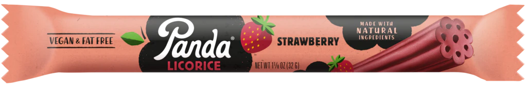 Panda all Natural Strawberry Licorice Bar 32gm