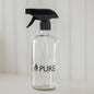 Pure Bio empty Glass Bottle with Sprayer 500ml