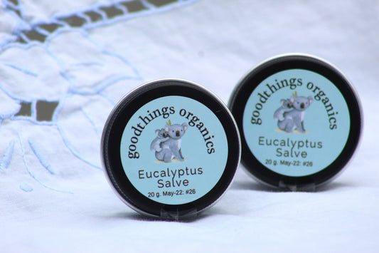 Good Things Organics Eucalyptus Salve 20gm