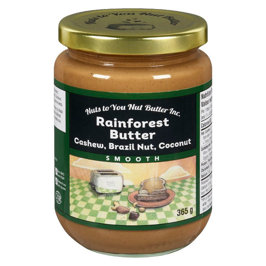 Nuts to you Rainforest Butter 365gm