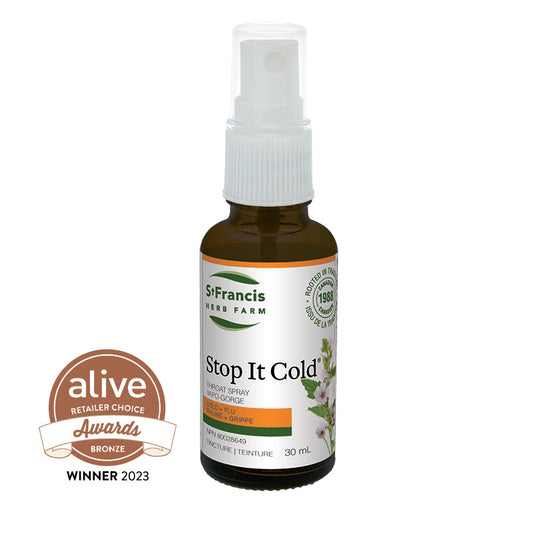 St Francis Stop it Cold Throat Spray 30ml