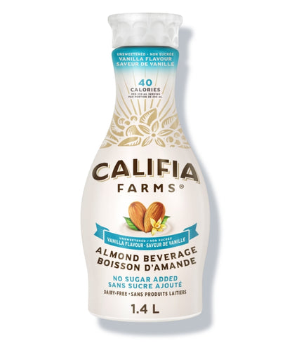Califia Farms Unsweetened Vanilla Almond Beverage 1.4L