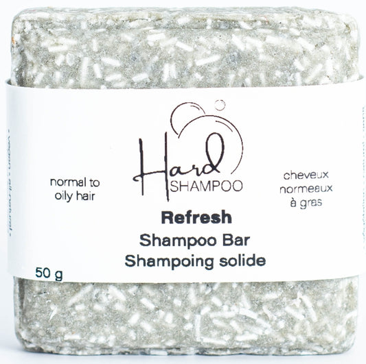 Hard Shampoo Refresh Shampoo Bar 50gm