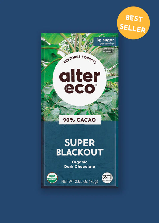 Alter Eco 90% Cacao Super Blackout 75gm