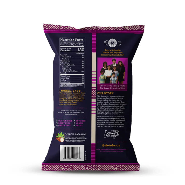 Siete Churro Strips 142gm