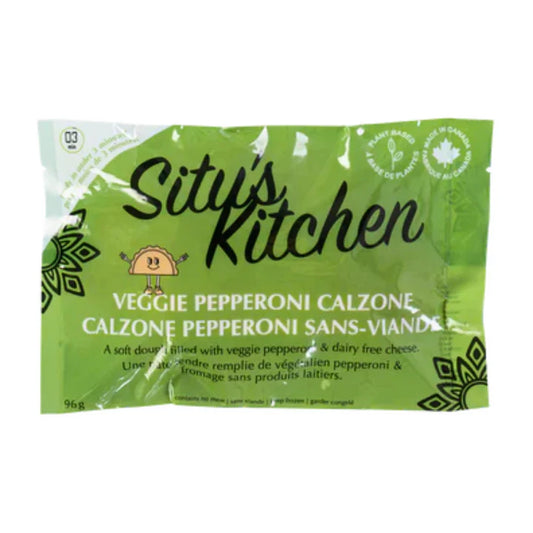 Situ's Kitchen Vegan Pepperoni and Cheese Calzone 96gm