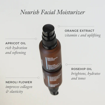 Skin Essence Organics Nourish Facial Moisturizer (Anti-Aging Combination Skin) 30ml