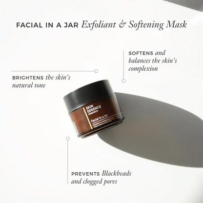 Skin Essence Organics Facial in a Jar Exfoliant and Softening Mask 50ml