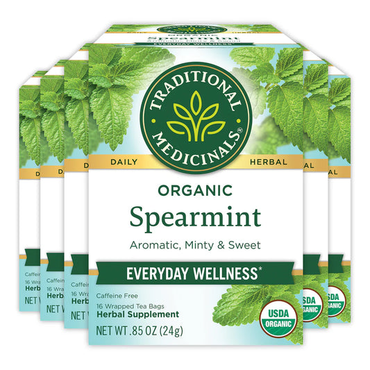 Traditional Medicinal Organic Spearmint Tea 24g
