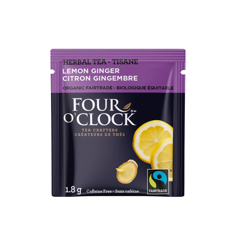 Four O'clock Organic Herbal Lemon Ginger Tea