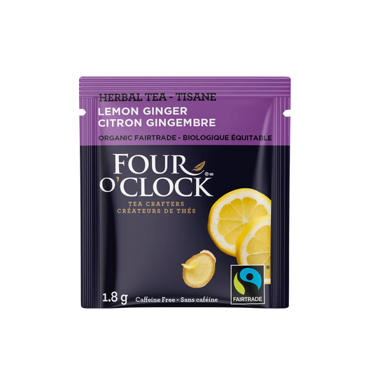 Four O'clock Organic Herbal Lemon Ginger Tea
