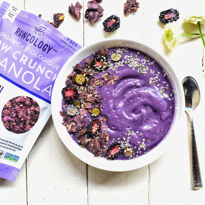 Rawcology Organic Blueberry with Acai Raw Crunch Granola 200gm