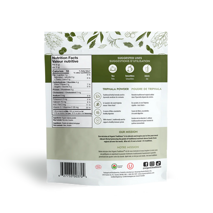 Organic Traditions Triphala Powder 200gm