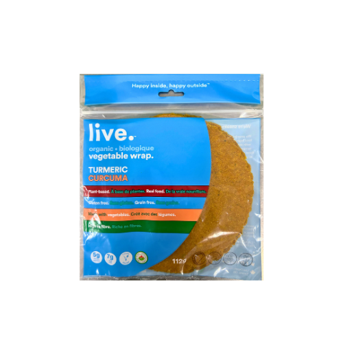 Live Organics Turmeric Wrap 112gm