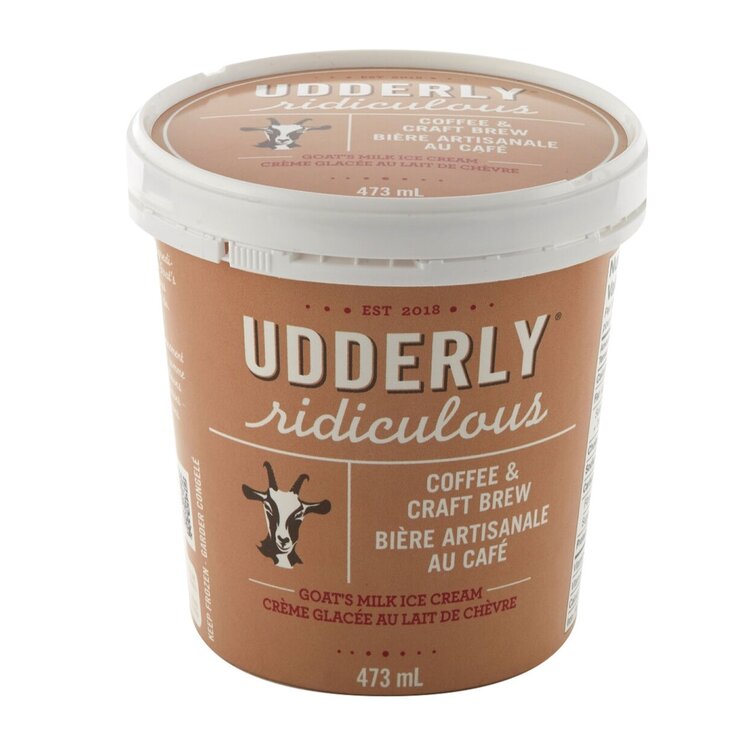 Udderly Ridiculous Coffee and Craft Brew IceCream 135 ml