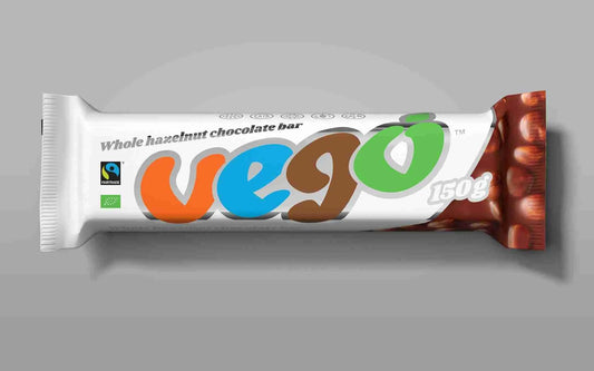 Vego Hazelnut Chocolate Bar 150gm