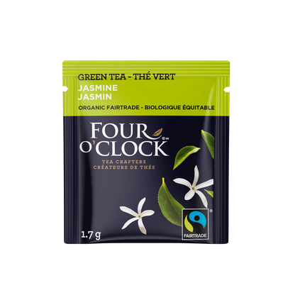Four O' Clock Organic Jasmine Green Tea 16 ct.