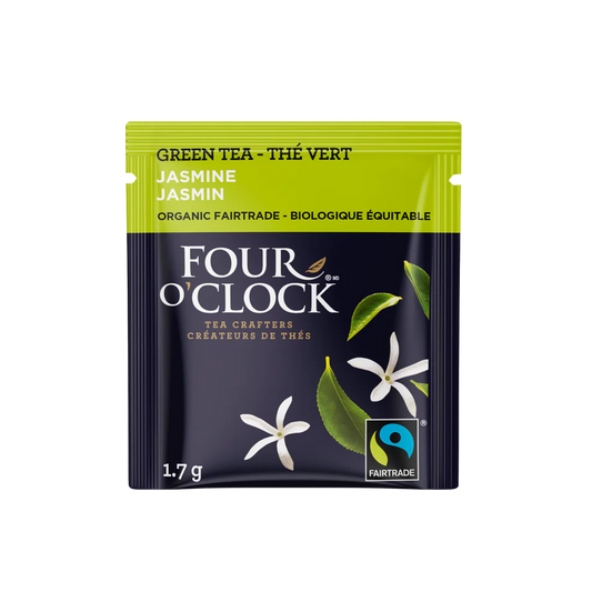 Four O' Clock Organic Jasmine Green Tea 16 ct.