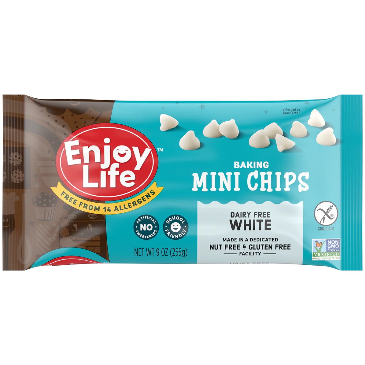 Enjoy Life Mini White Chocolate Chips 255gm