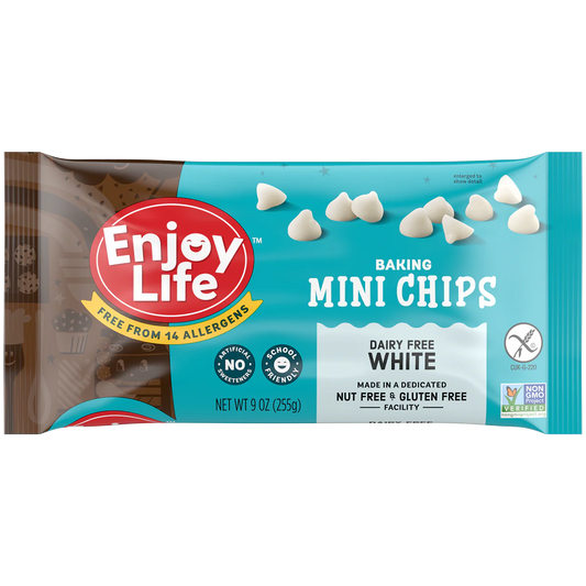 Enjoy Life Mini White Chocolate Chips 255gm