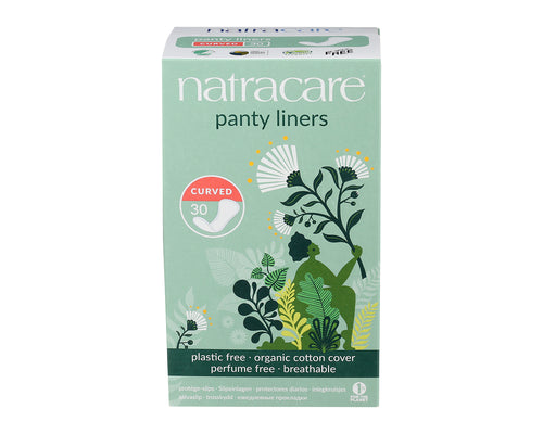 NatraCare Curved Panty Liners 30ct