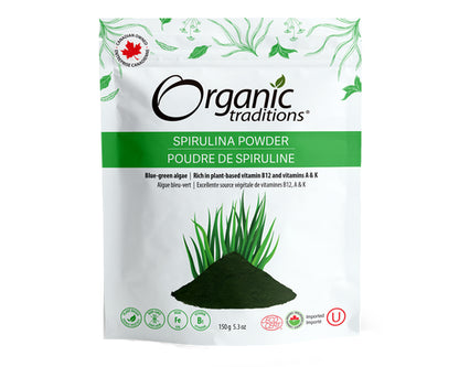 Organic Traditions Spirulina Powder 150g