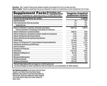Ener-C Tangerine Grapefruit Instant Vitamin C Mix 30 Pack 1000mg