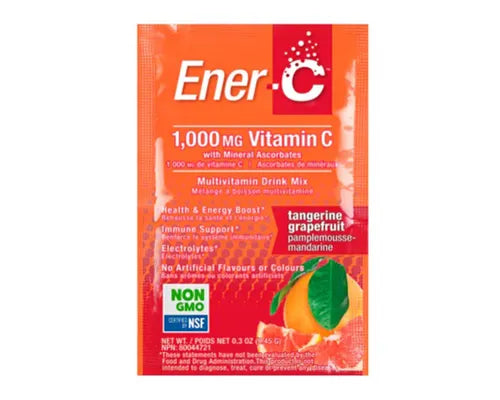 Ener-C Tangerine Grapefruit Instant Vitamin C Mix 30 Pack 1000mg