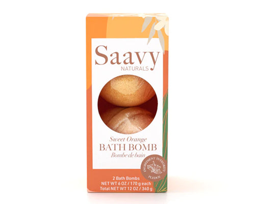 Saavy Naturals Sweet Orange Bath Bomb 340 gm 2 pack